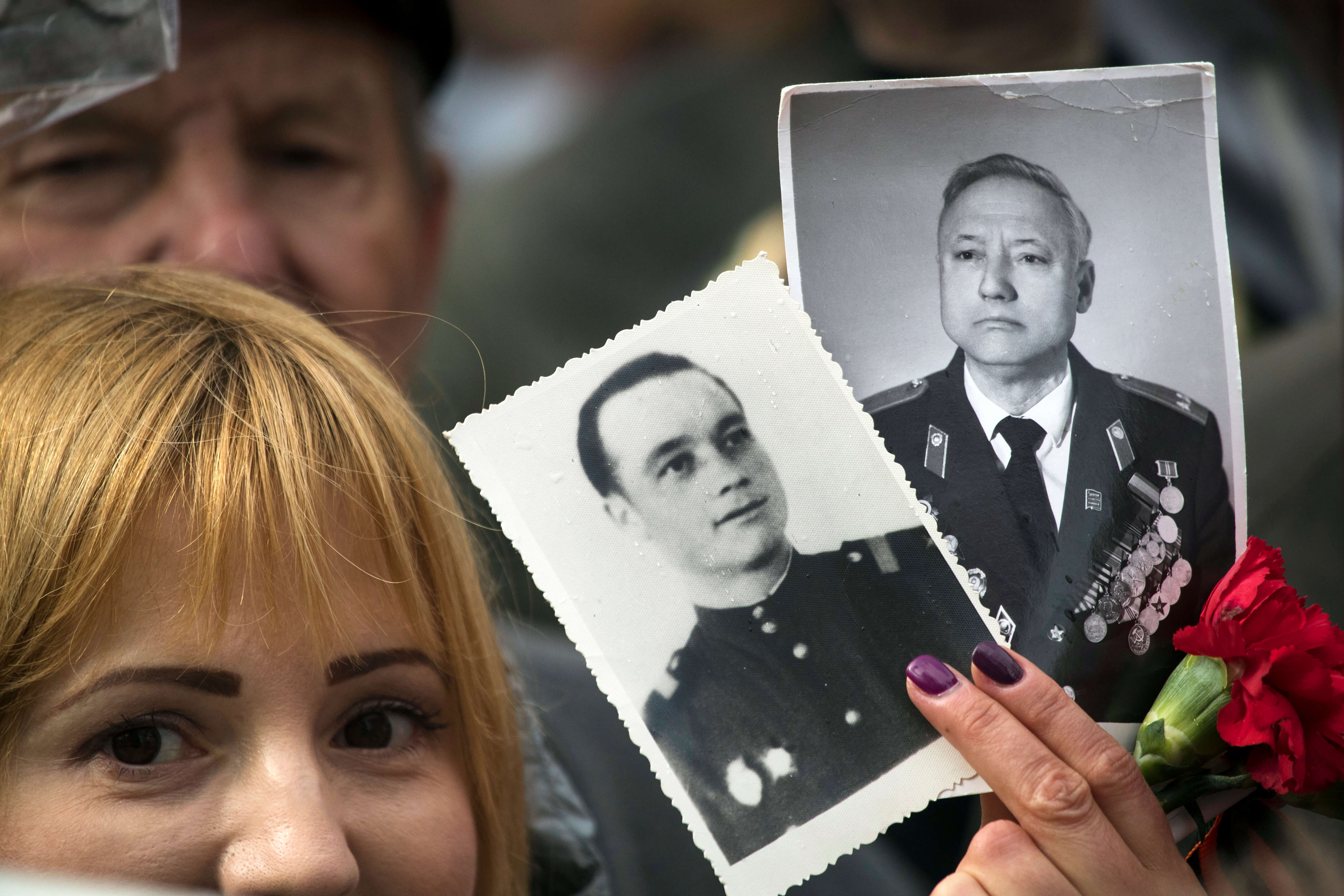 Russia celebrates Nazi Germany’s defeat on Victory Day, May 9, 2017. (Photo: AP)
